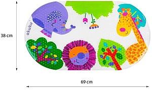 Covoras de baie Akuku Multicoloured A0655
