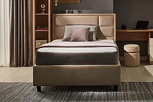 Pat Ambianta Amigo 1.2 m Bej + Saltea Salt Confort Clasic 120x200