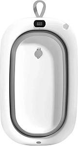 Cada pentru bebelusi 4Play Tiny Whale White/Grey