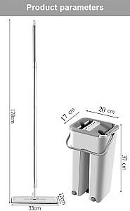 Set de curatare a pardoselilor 4Life Mop Scratch Mint