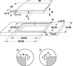 Plita incorporabila electrica Gorenje GI6432BXWF
