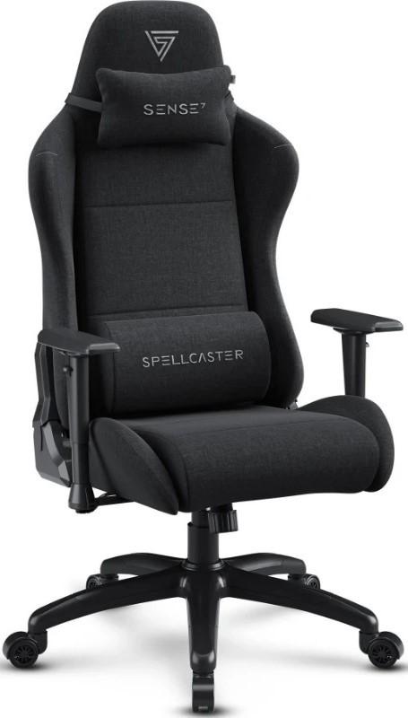 Fotoliu gaming SENSE7 Spellcaster FUKU XL Fabric Black
