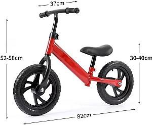 Bicicleta fara pedale 4Play MoveGo Red
