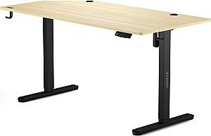 Masa gaming SENSE7 Nojo 140x70 Black Pine