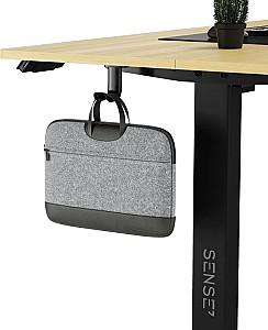 Masa gaming SENSE7 Nojo 140x70 Black Pine