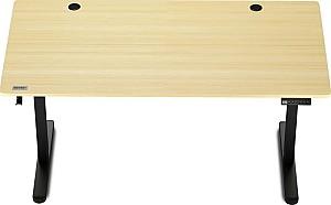 Masa gaming SENSE7 Nojo 140x70 Black Pine