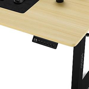 Masa gaming SENSE7 Nojo 140x70 Black Pine