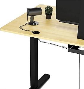 Masa gaming SENSE7 Nojo 140x70 Black Pine