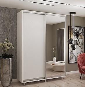 Dulap-cupe My-Style 1.9 x H2.4 m Pal + Oglinda Cenușiu