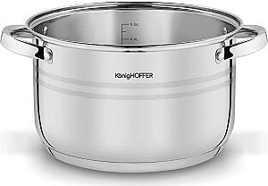 Set vase de gatit Konighoffer Bari Silver 8pcs