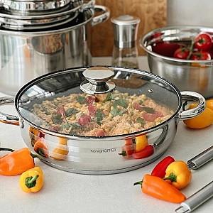 Set vase de gatit Konighoffer Bari Silver 8pcs