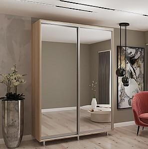 Dulap-cupe My-Style 1.9 x H2.4 m Oglinda Stejar Sonoma