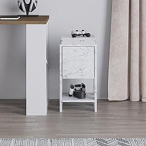 Noptiera Trendy Ema Marmura de Carrara (Gri)