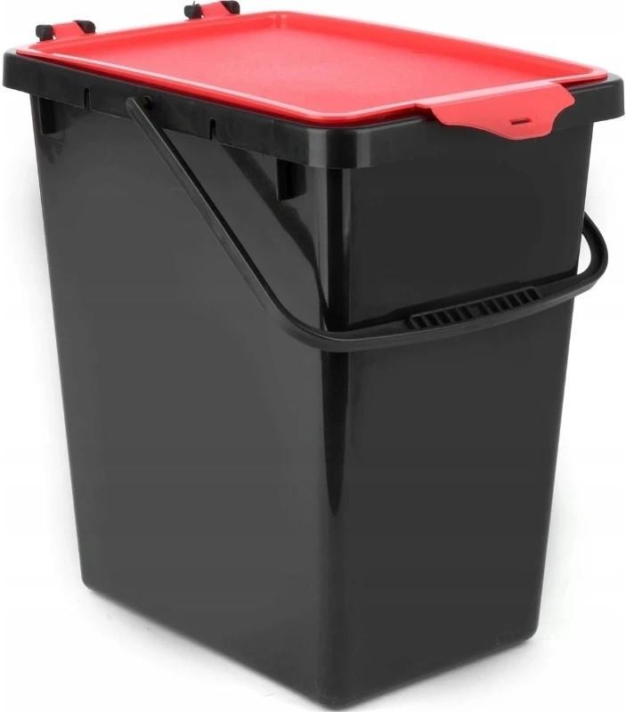 Cos de gunoi PPH Chadex 11L Black/Red