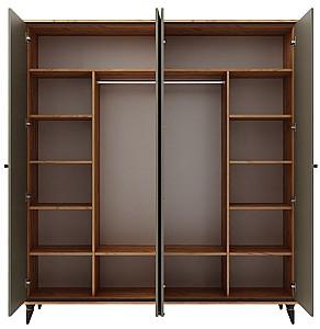 Dulap ML Mobila Oscar Nr.10 Stejar Auriu / Haki Soft Închis