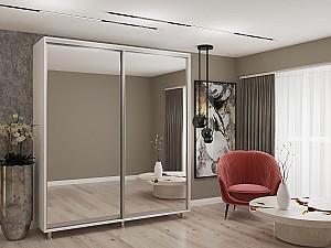 Dulap-cupe My-Style 2.1 x H2.4 m Oglinda Alb