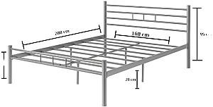 Pat Evger K-70 160x200cm Grey
