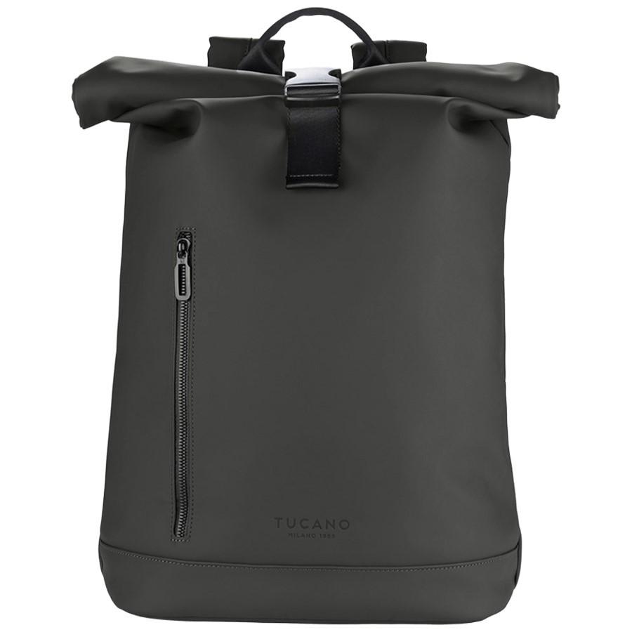 Rucsac sportiv Tucano Gommo Rolltop 15.6" Black