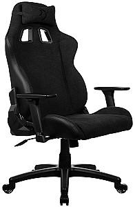 Fotoliu gaming AROZZI Avanti Soft Fabric Pure Black