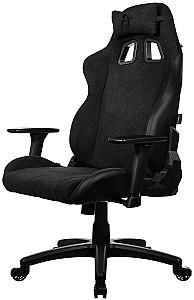 Fotoliu gaming AROZZI Avanti Soft Fabric Pure Black