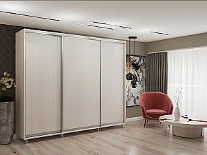 Dulap-cupe My-Style 2.6 x H2.4 m Pal Cenușiu