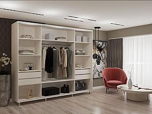 Dulap-cupe My-Style 2.6 x H2.4 m Pal Cenușiu