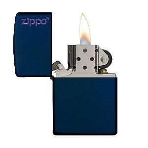Bricheta Zippo Classic Matte Navy Logo 239ZL