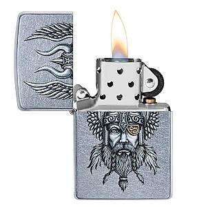 Bricheta Zippo Viking Warrior Design 29871