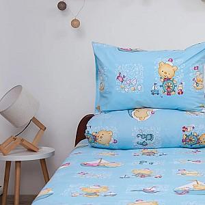 Lenjerie de pat Relaxe Home Soft Dreams 145x210cm Blue Sailor
