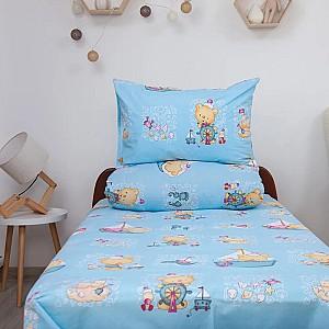 Lenjerie de pat Relaxe Home Soft Dreams 145x210cm Blue Sailor