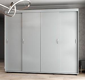 Dulap-cupe ML Mobila ML-1 (2.5x2.2 m) Cenusiu