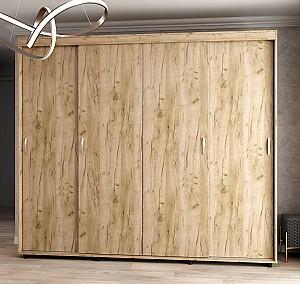 Dulap-cupe ML Mobila ML-1 (2.5x2.2 m) Stejar Kraft Gri