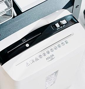 Distrugator de documente Adler AD 1037 White