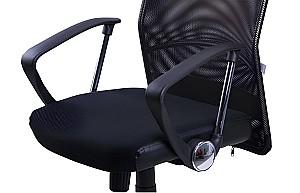 Fotoliu de birou AMF Aero HB Negru