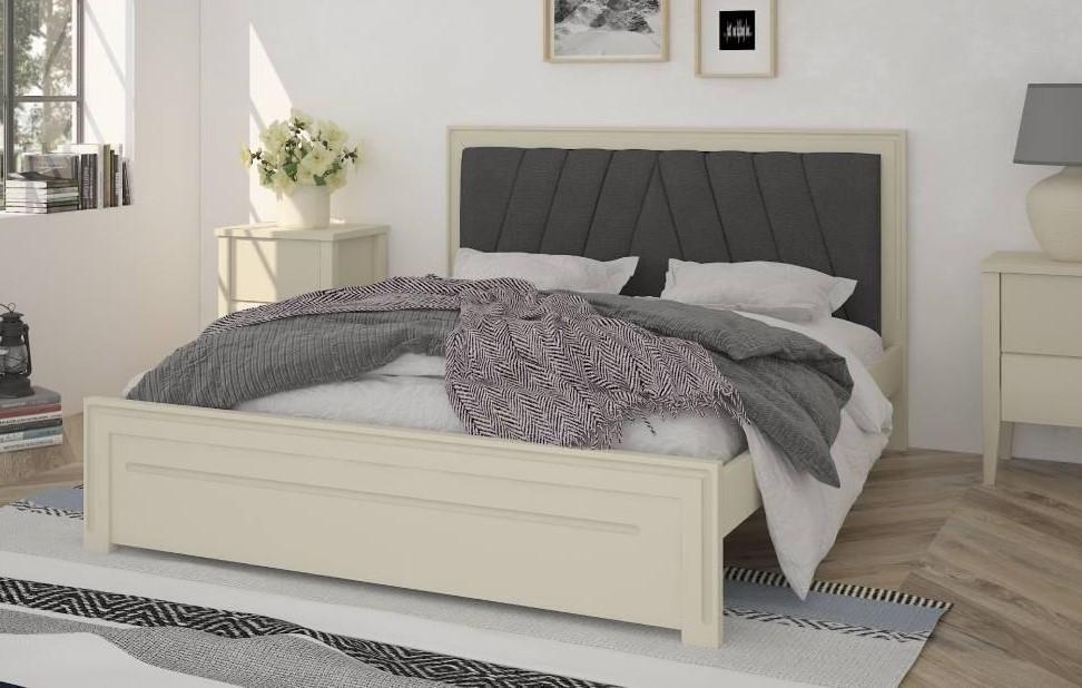 Pat MebiGrand Toronto 180x200 Fildeș / Alasca 97 (Gri Închis)