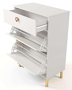 Antreu ML Mobila Velvet Nr.5 Alb / Auriu