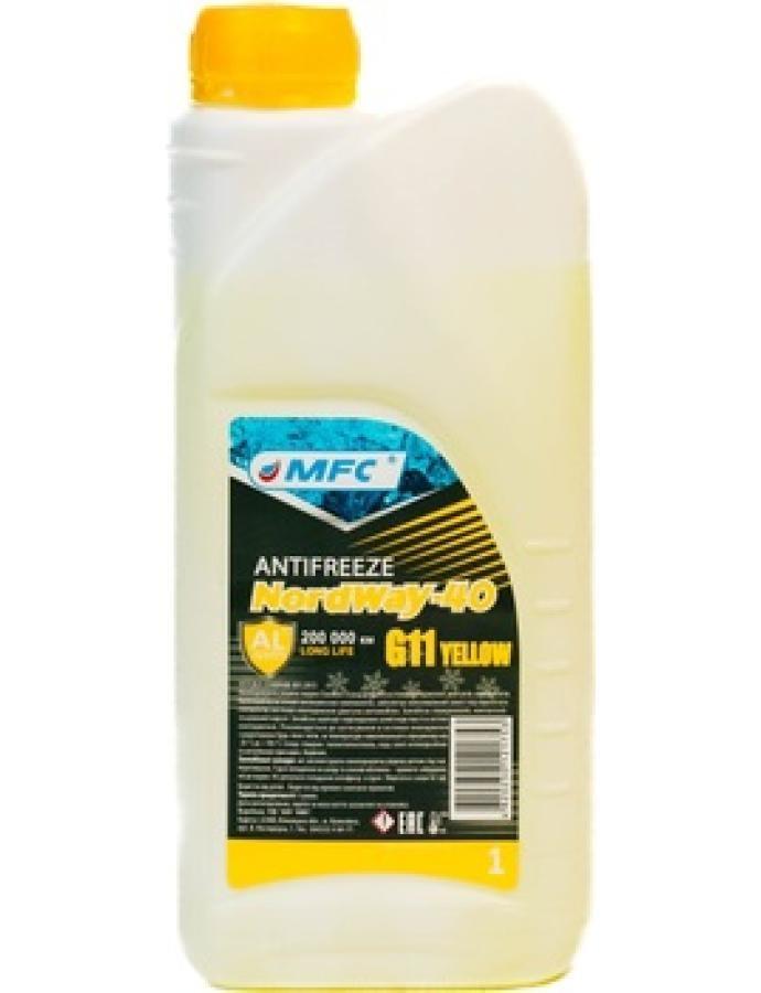 Antigel NordWay G11- 40 1. (galben)