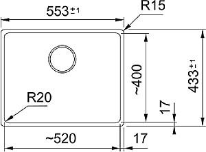Chiuveta de bucatarie Franke MRG 110-52 (125.0686.722)
