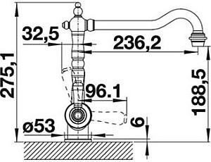 Robinet bucatarie Blanco Sora (520834)