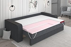 Topper saltea MatroLuxe Granat 90x200 cm