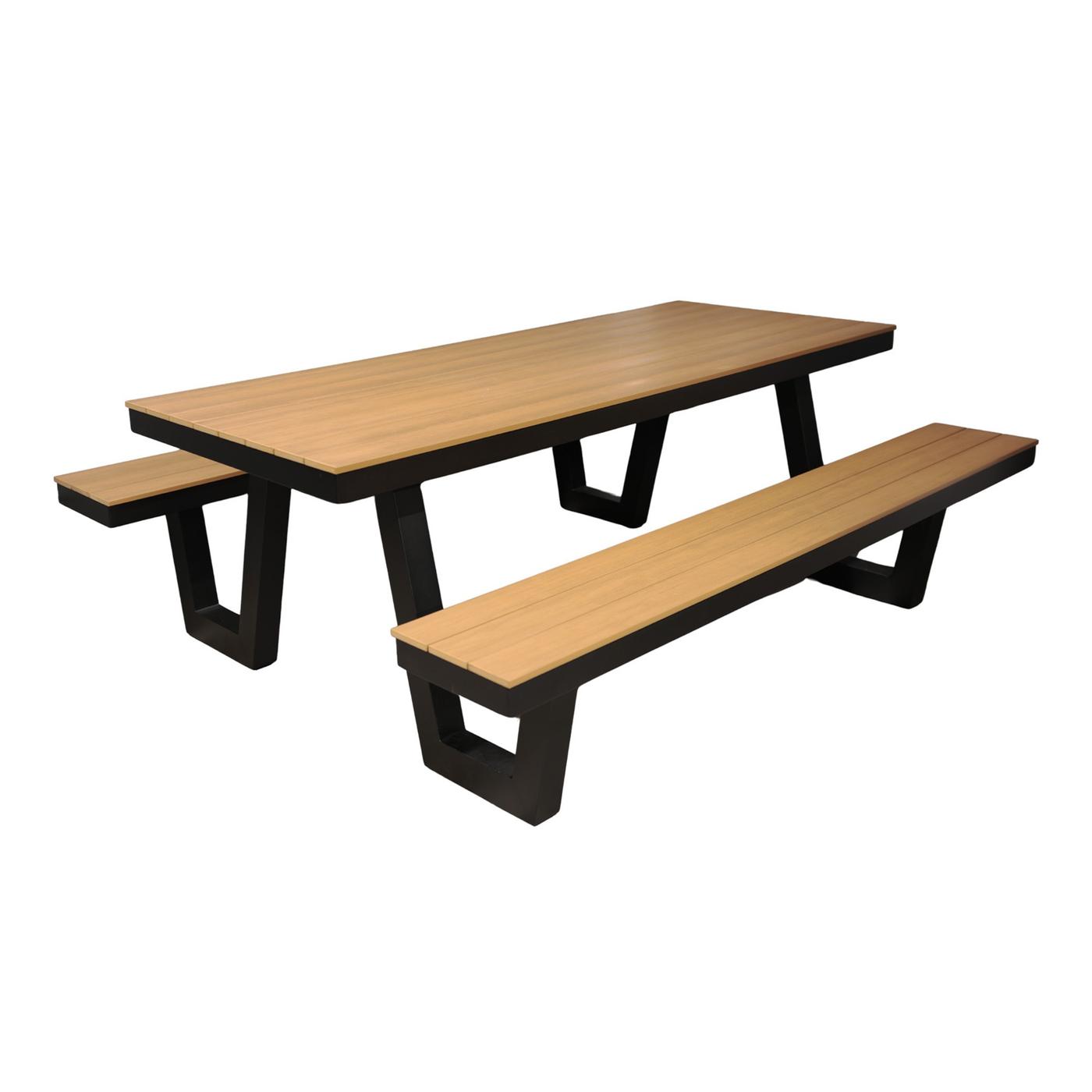 Set mobila de gradina DP Masa + 2 Banchete ZFOG2301