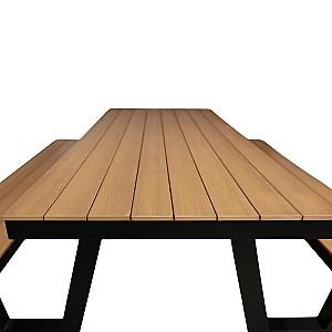 Set mobila de gradina DP Masa + 2 Banchete ZFOG2301