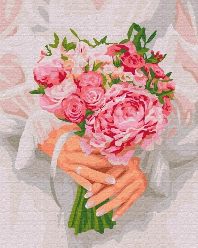 Tablou pe numere BrushMe Un buchet deosebit (BS52534)