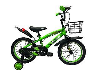 Bicicleta copii Sprint GI-4/2 verde (36332)