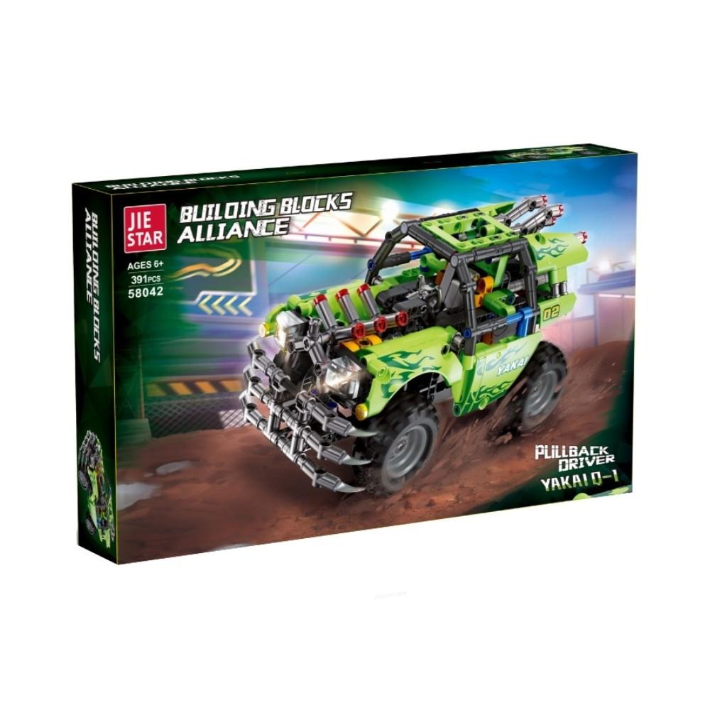 Constructor Jie Star Masina SUV verde (58042)