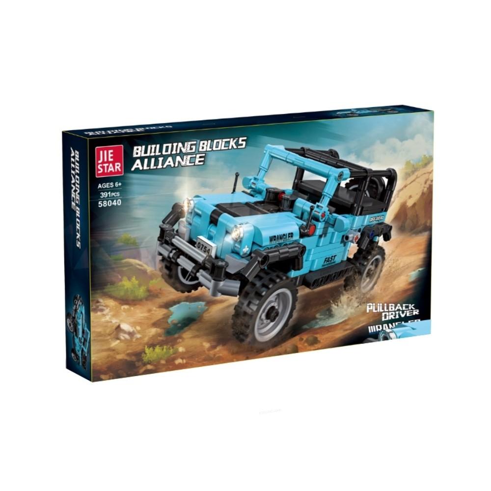 Constructor Jie Star Masina SUV albastra (58040)