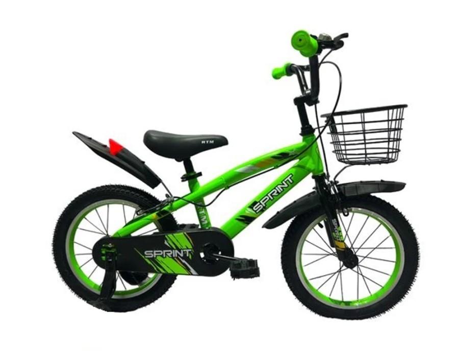 Bicicleta copii Sprint GI-6/1 verde (36370)