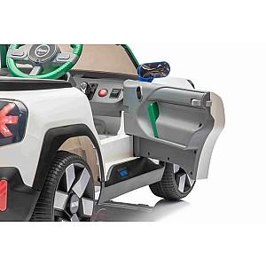 Maşină electrică Jiajia MINI Cooper JE1688 / 1 alba