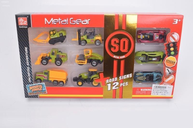 Masina jucarie RT 9buc. 40037