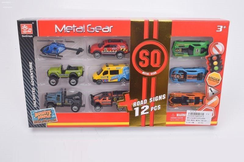 Masina jucarie RT 9buc. 40082